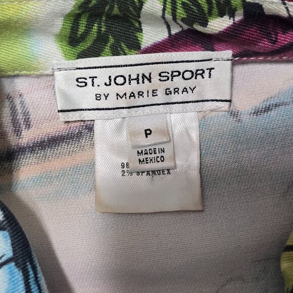 St. John Sport By Marie Gray Tropical Jacket Size XS 2-4 - Picture 11 of 13